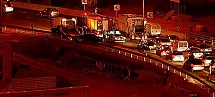 Τροχαίο στη γέφυρα της παραλιακής -Καθυστερήσεις στο ρεύμα προς Γλυφάδα
